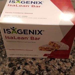 Isagenix IsaLean Bars- Vanilla Cranberry Almond